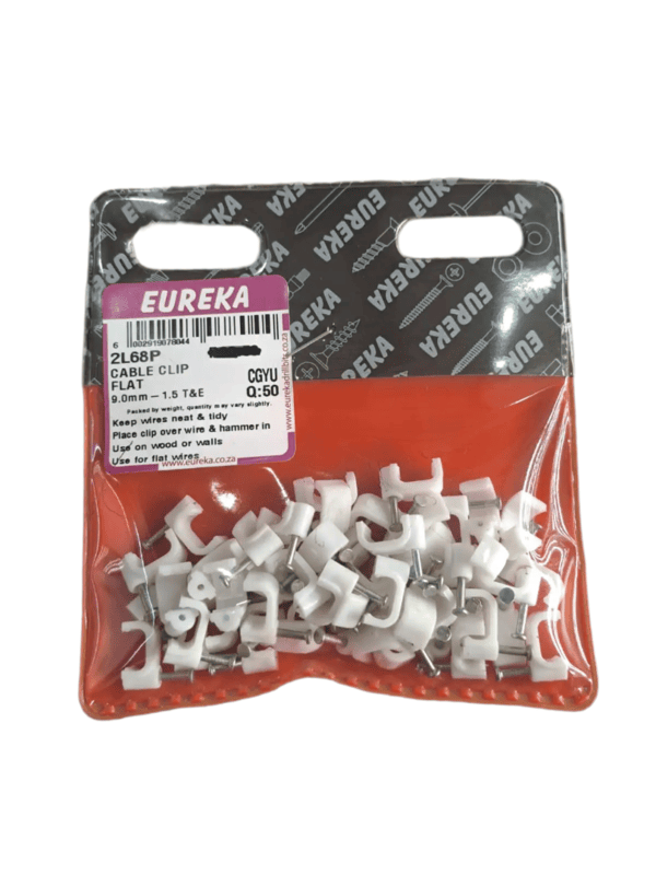 Cable clip flat 8.5mm