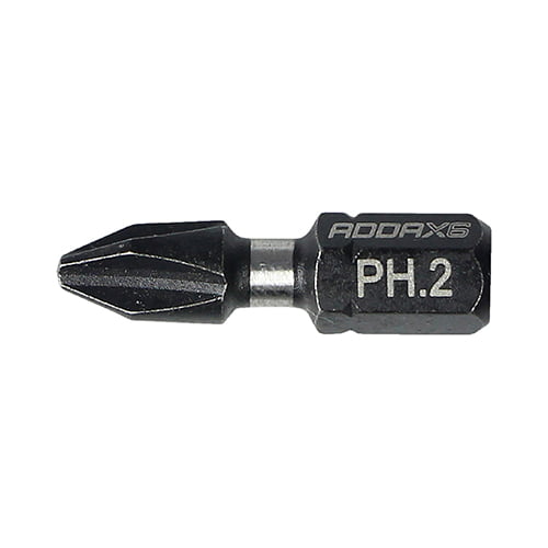 1/4 Inch x 25mm PH2 Impact Drill Bit (pack of 10) 1/4 Inch x 25mm PH2 Impact Drill Bit (pack of 10)