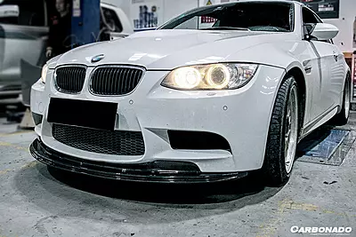 2008–2012 BMW M3 E90/E92/E93 GTSII Style Carbon Fiber Front Lip