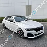FD Style Gloss Black Front Lip Splitter – Fits BMW G30 530i 540i M550i M Sport LCI (2021–2023)
