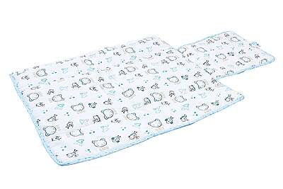 Collezione Baby Bear - Fasciatoio da viaggio con tela aida per il punto croce