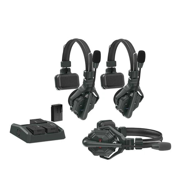 Hollyland Solidcom C1 Full duplex wireless intercom system with 2 wireless headsets