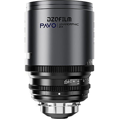 DZOFILM Pavo 2x anamorphic Prime 100mm T2.4-Blue Coating- PL&EF mount (feet)