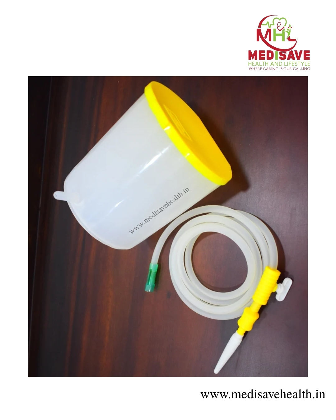 ENEMA CAN & NEEDLE