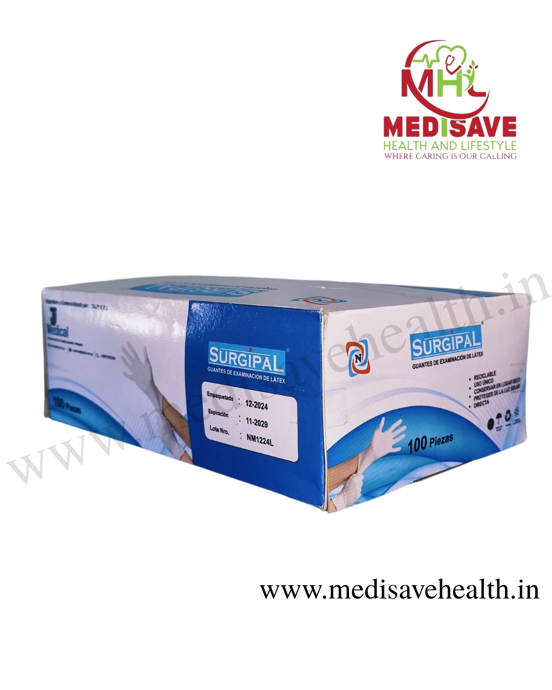Nitrile Examination Gloves-M - SURGIPAL Nitrile Examination Gloves-M - SURGIPAL