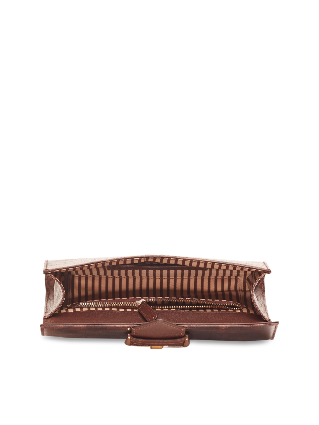 Brown Textured Clutch Brown Textured Clutch