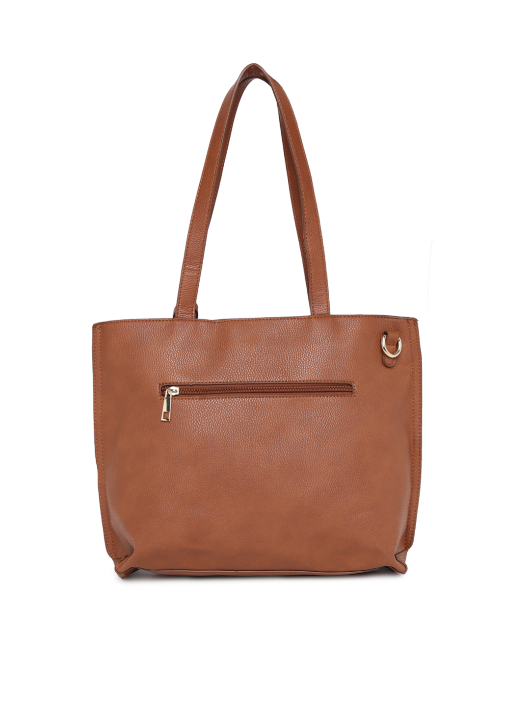 Brown Solid Shoulder Bag Brown Solid Shoulder Bag