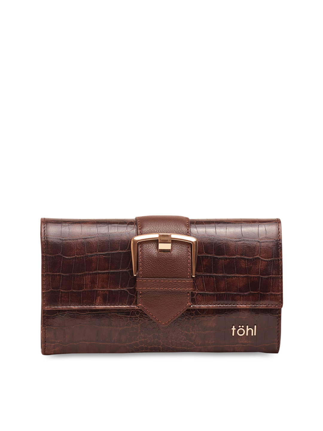 Brown Textured Clutch Brown Textured Clutch