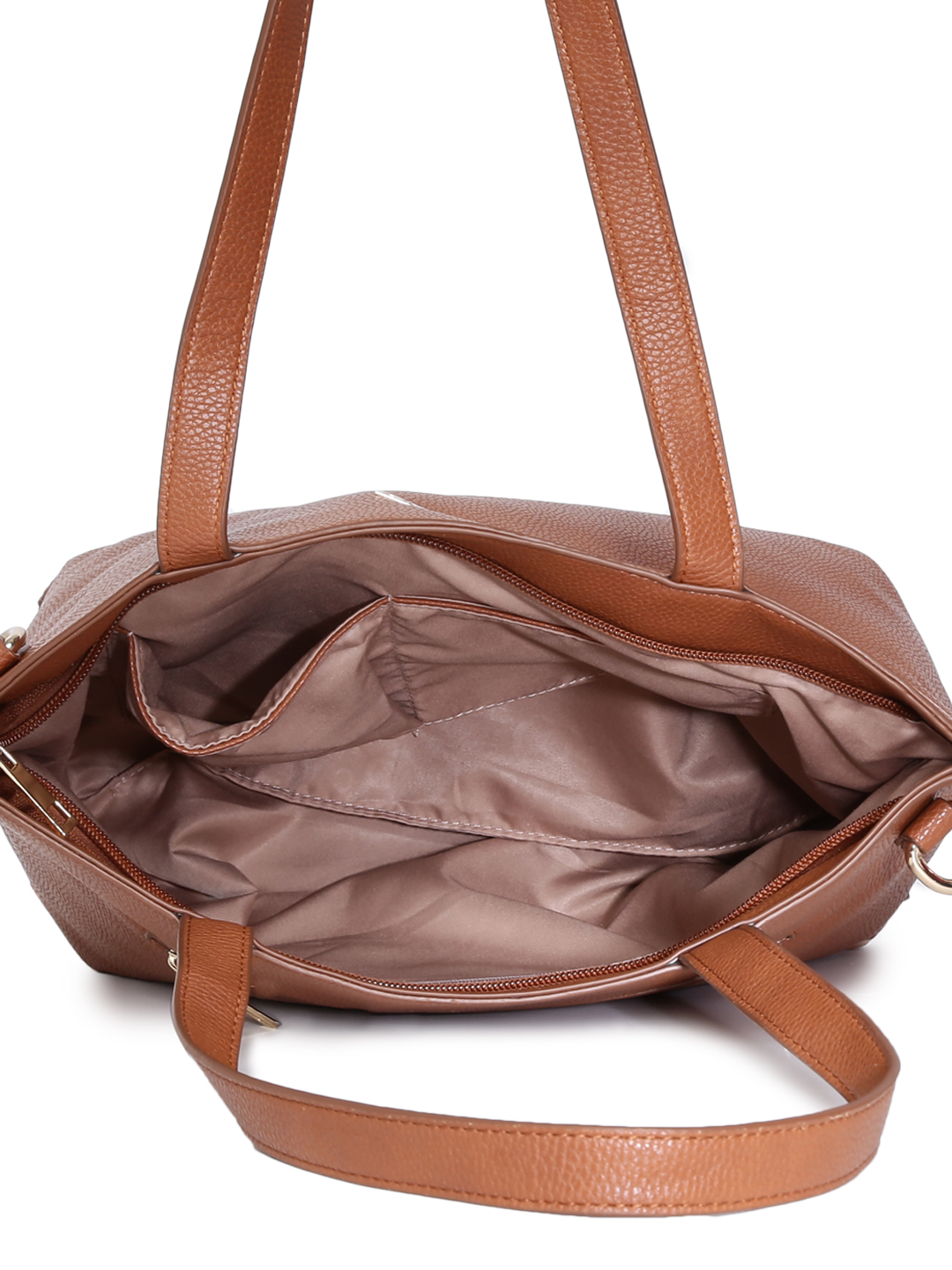Brown Solid Shoulder Bag Brown Solid Shoulder Bag