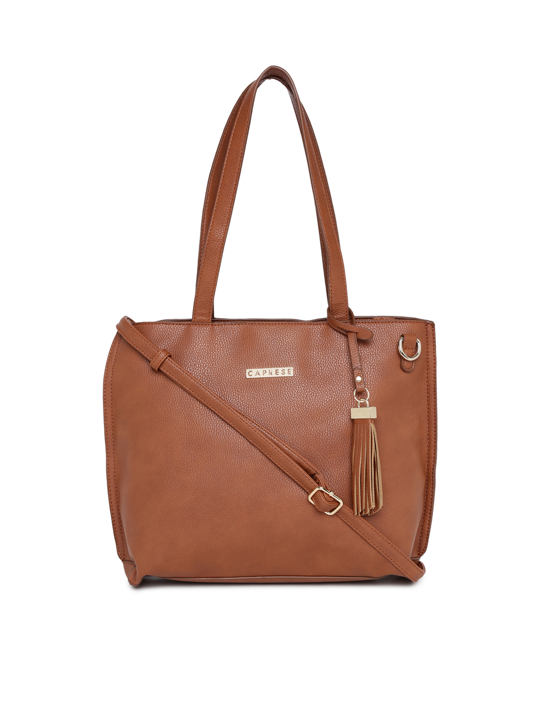 Brown Solid Shoulder Bag Brown Solid Shoulder Bag