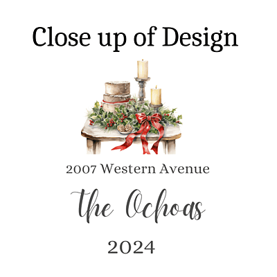 New Apartment 3 Personalized 2024 Ornament Keepsake, First Christmas, Heirloom Custom Gift