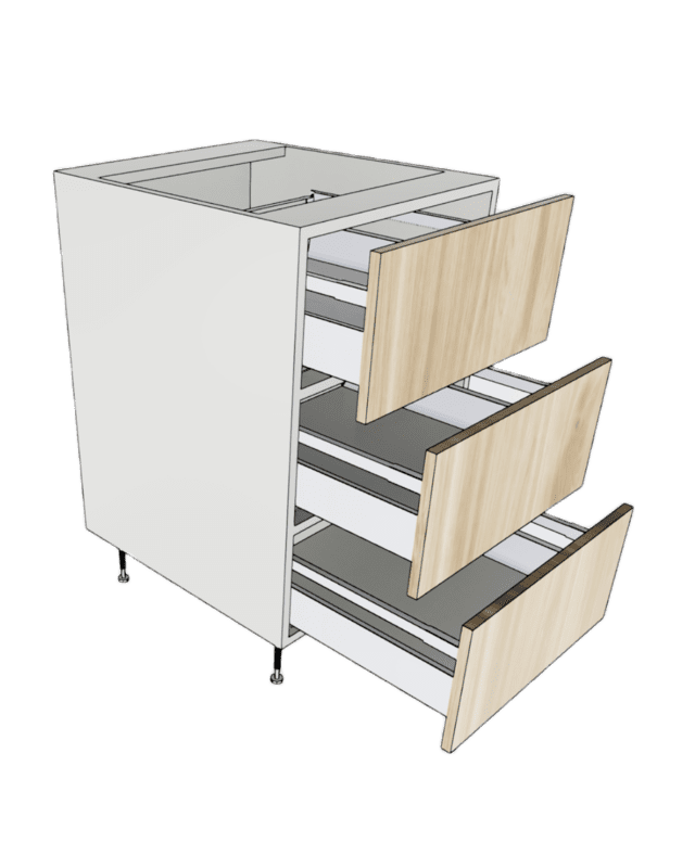 BASE CABINET 3 DRAWER