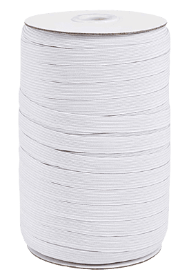Elastic Braided White Elastic Braided White