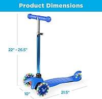 3-Wheel LED Adjsutable Scooter Assortment 3-Wheel LED Adjsutable Scooter Assortment