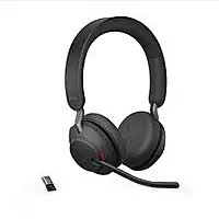 Jabra Evolve2 65, Link380A MS Stereo Stand - Black Jabra Evolve2 65, Link380A MS Stereo Stand - Black