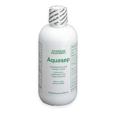 GUARDIAN, G1540BA, Eye Wash Preservative, For Use With Guardian Eye Wash Stations GUARDIAN, G1540BA, Eye Wash Preservative, For Use With Guardian Eye Wash Stations