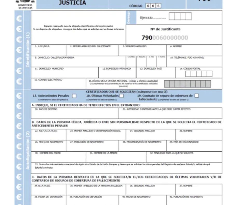 Certificado de Últimas Voluntades online Certificado de Últimas Voluntades online