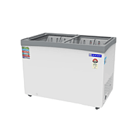 Blue Star 315L Deep Freezer GT5-350N, 5-star energy efficient, flat glass top
