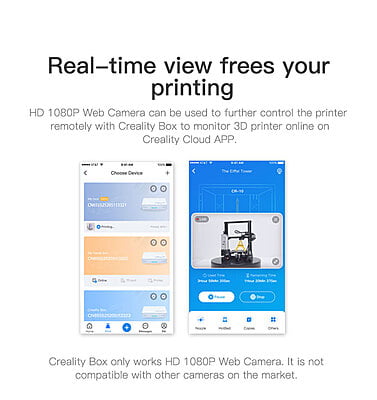 Creality CR-10 Smart Pro Camera Creality CR-10 Smart Pro Camera