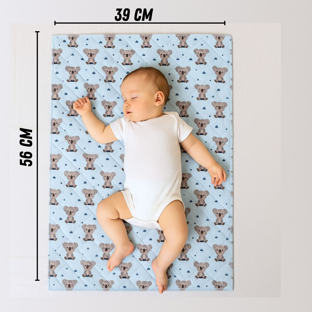 Waterproof bedsheet and Diaper combo