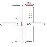 ENMORE LUXE DIGITAL ENTRANCE LOCK
