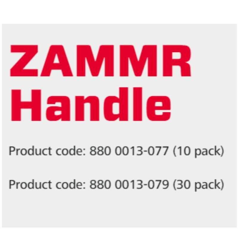 Speedrite ZAMMAR Handle White 10 Pcs