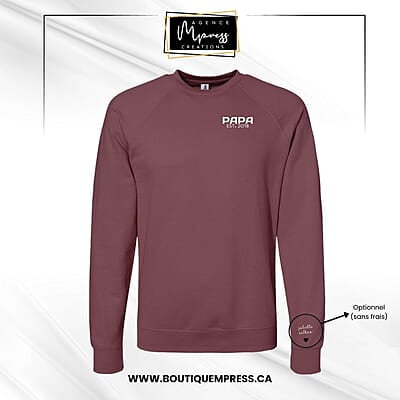 Crewneck Papa (année)