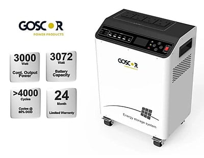 3000W LiFePO4 Portable Back-Up Station c/w 3072Wh Lithium battery 3000W LiFePO4 Portable Back-Up Station c/w 3072Wh Lithium battery