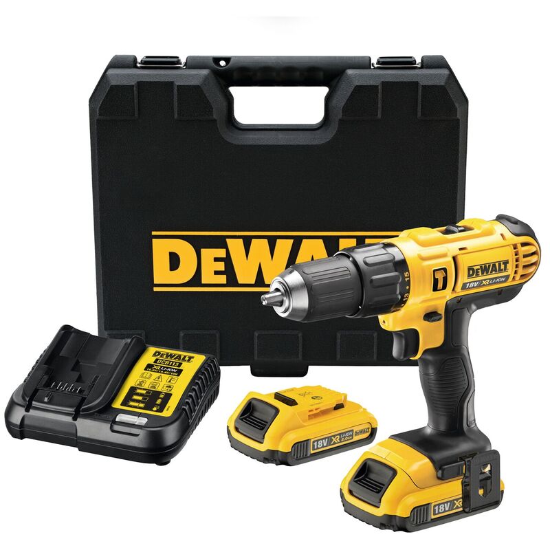 DCD776 18V DRIVER DRILL WITH 2.0Ah batteries