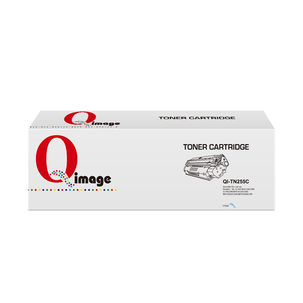 Q-Image Compatible Brother TN-255C Toner Cartridge High Yield Cyan