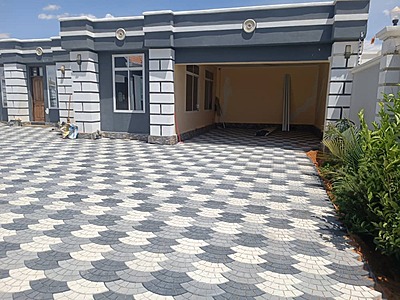 Lunar paving blocks