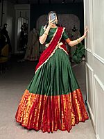 P552: Beautiful Soft Silk Lehenga Sets