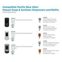 PACIFIC BLUE CITRUS GEN FOAM SOAP 8OZ 4/Cs