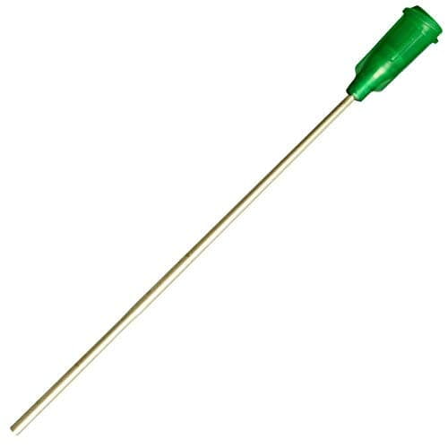Aguja dispensadora de punta roma, 14 GA x 7,6 cm, verde oliva, 50 pcs Aguja dispensadora de punta roma, 14 GA x 7,6 cm, verde oliva, 50 pcs