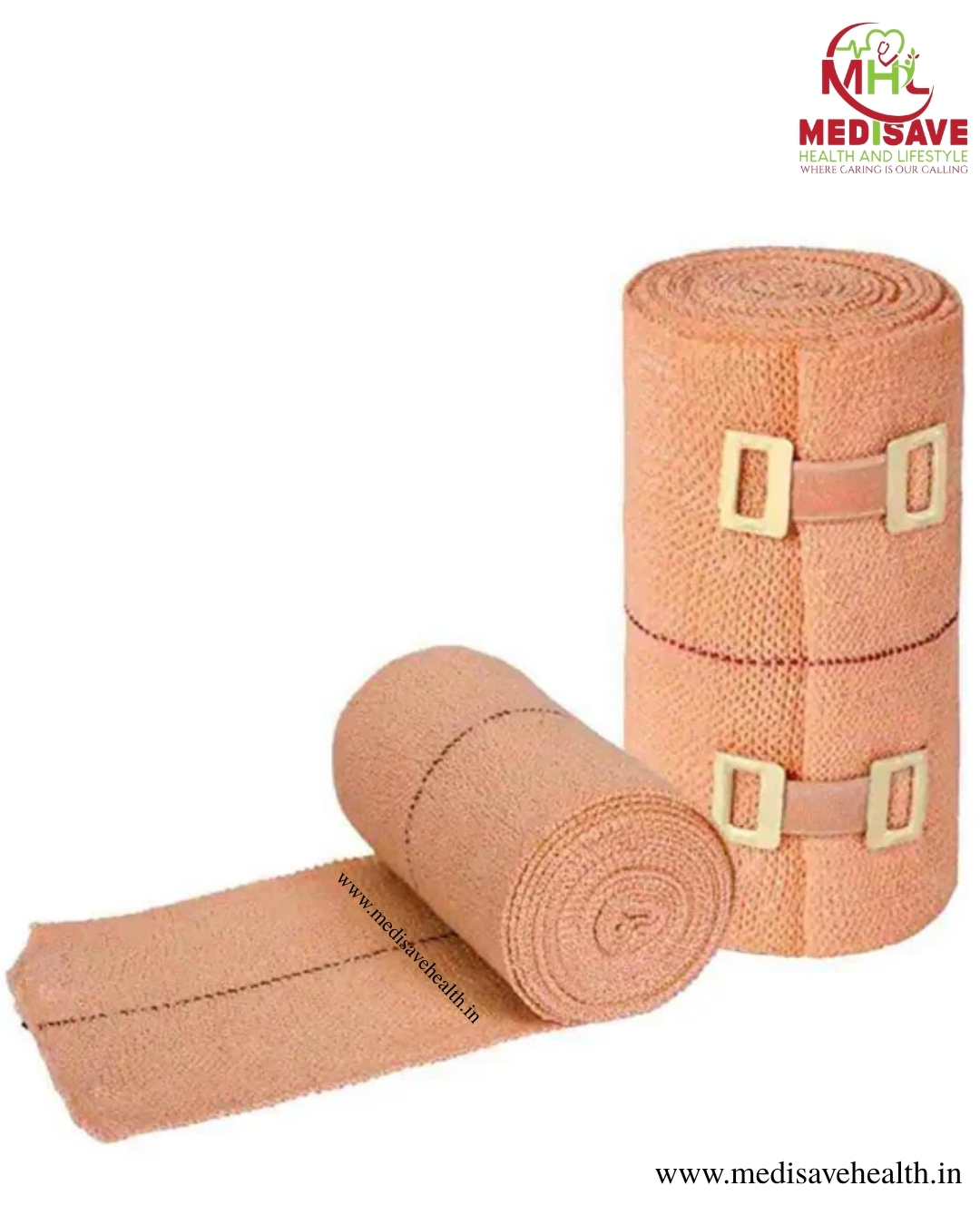 PREMIUM COTTON CREPE BANDAGE- WELLNESS PREMIUM COTTON CREPE BANDAGE- WELLNESS