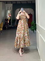 B920: Beautiful Georgette Frocks