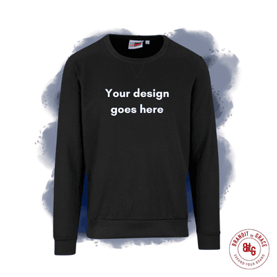 Custom Vinyl Printed Sweater Top