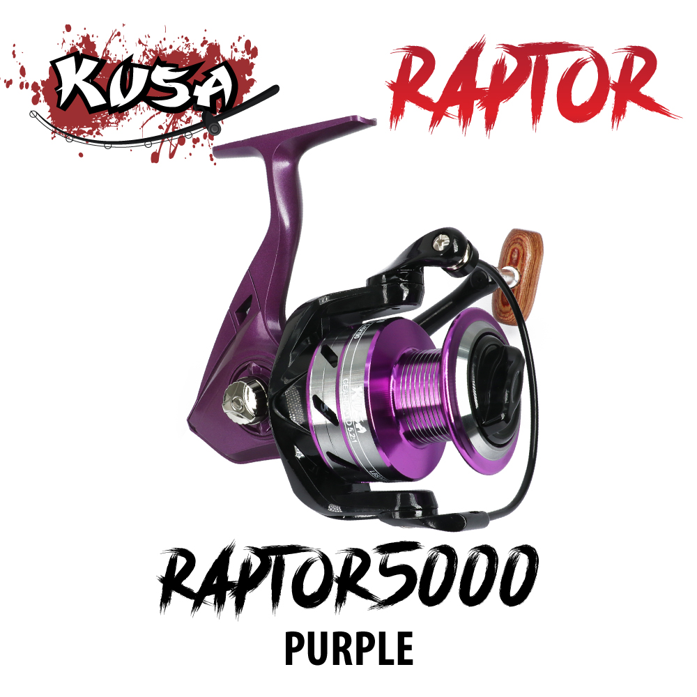 KUSA REEL (รอก) - รุ่น RAPTOR 5000 PURPLE