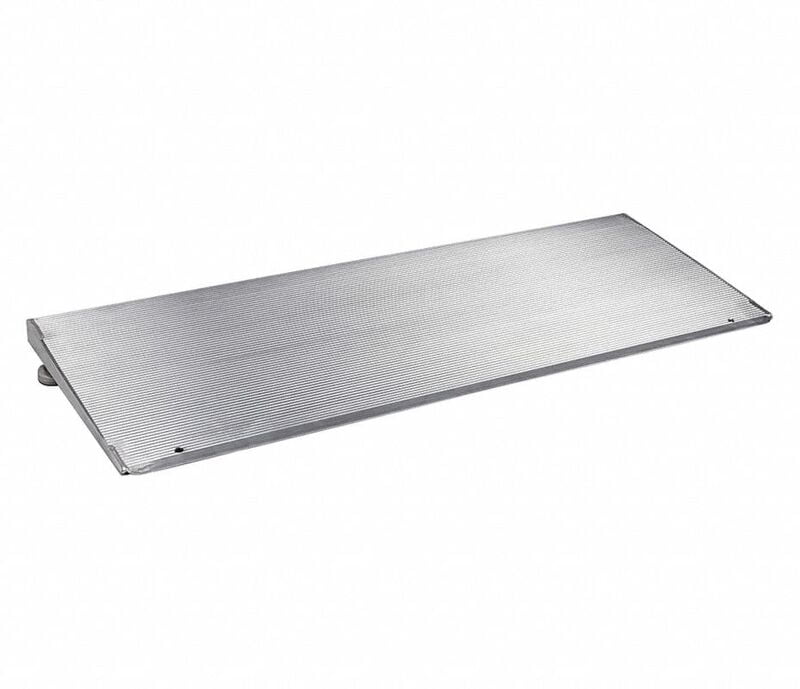 Rampa de Aluminio con Extremo con Plataforma 800 lbs