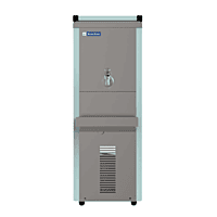Front view of Blue Star NST2020 partial steel body water cooler Front view of Blue Star NST2020 partial steel body water cooler