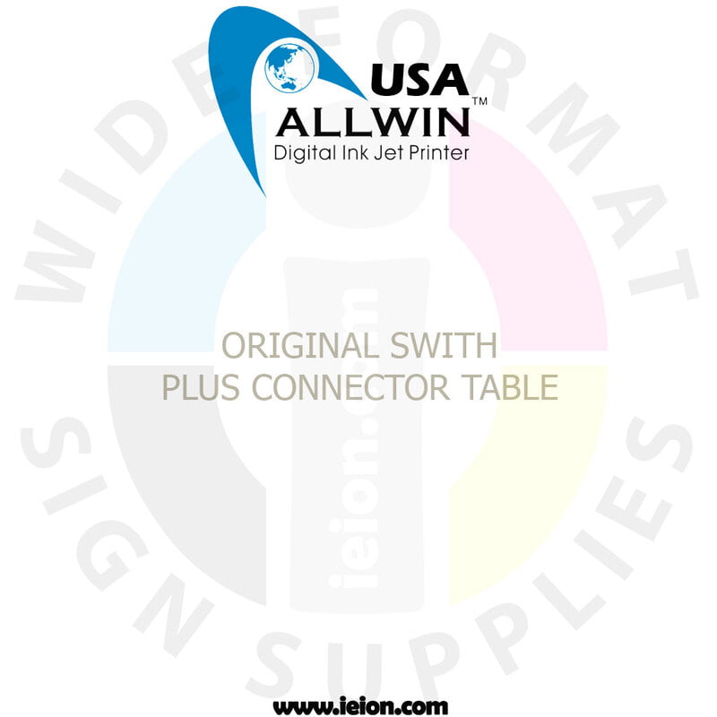Allwin Main Switch with connectors table