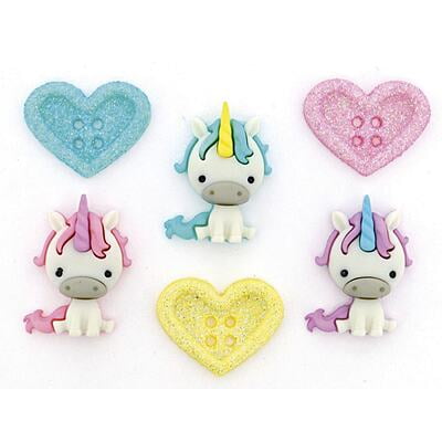 Bottoni Dress It Up Var. Unicorn Love