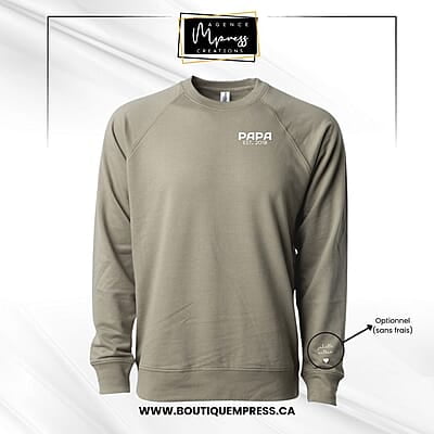 Crewneck Papa (année)