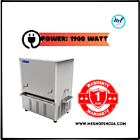 Power consumption of Blue star SDLX 200400B water cooler  SS 304 body, multi sides faucets