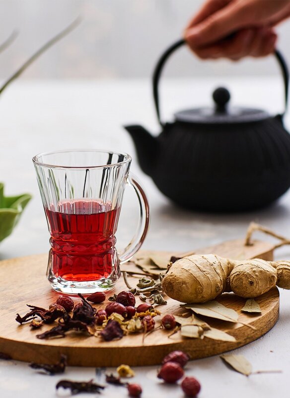 VNS405 150CC طقم كاسات شاي لاف 6 كاسات VNS405 150CC طقم كاسات شاي لاف 6 كاسات