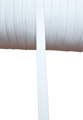 Elastic Knitted White Elastic Knitted White