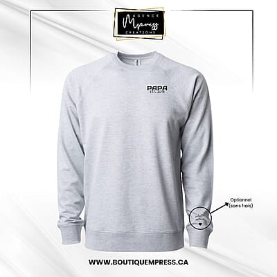 Crewneck Papa (année)