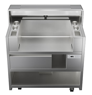 351090 LIBEROPRO POINT MOBILE COUNTER 1 REF.DRAWER,SUITABLE FOR 2 LIBEROPRO LINE APPLIANCES WITH FOUR 1-PHASE SOCKETS - UK PLUG