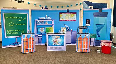 5ft Pop Up Backdrop w/Endcaps Replacement Graphic 5ft Pop Up Backdrop w/Endcaps Replacement Graphic