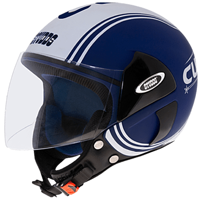 STUDDS CUB D4 MATT BLUE N6 WHITE C/V (L)
